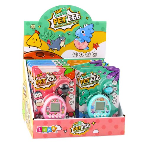 Tamagotchi Pet Egg Gra Elektroniczna 168 Zwierzątek Brelok Z Dzwoneczkiem