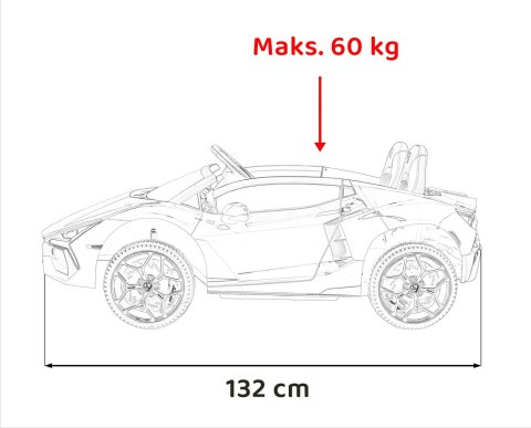 Pojazd Lamborghini Revuelto XL STRONG Zielony