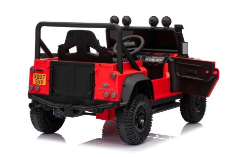 Pojazd Land Rover Defender 110 SVX Concept Czerwony