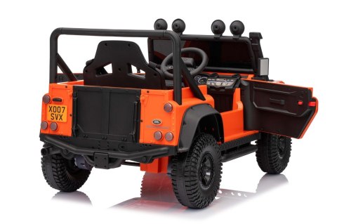 Pojazd Land Rover Defender 110 SVX Concept Pomarańczowy