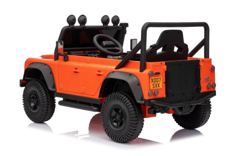 Pojazd Land Rover Defender 110 SVX Concept Pomarańczowy