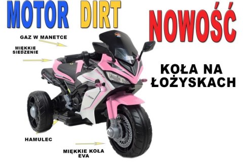 ŚCIGACZ "DIRT" - GAZ W MANETCE, MĘEKKIE KOŁA FULL OPCJA/TK400