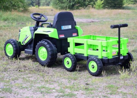 SUPER TRAKTOR "TRUCK"- NA AKUMULATOR Z PRZYCZEPĄ,WÓZEK,PILO T,APLIKACJA/DLSX18