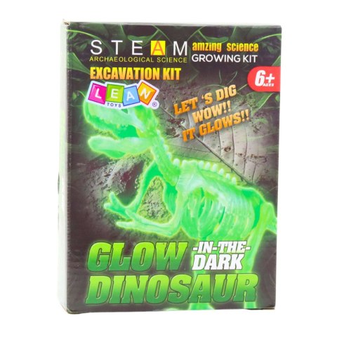 Zestaw Archeologiczny Wykopaliska Fluorescencyjny Szkielet Narzędzia