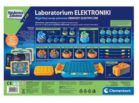Naukowa Zabawa Laboratorium Elektroniki Clementoni 50727