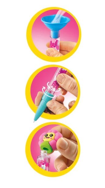 Idea Art Zestaw Mini Fabryka Tropikalnych Długopisów Clementoni 18830