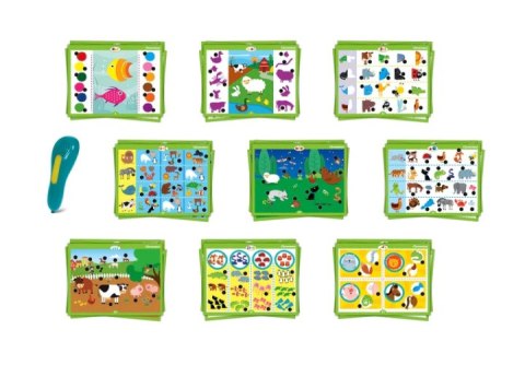 Mówiące Pióro 500 Pytań Zwierzęta Uczę się Bawiąc Język Polski Clementoni 50781