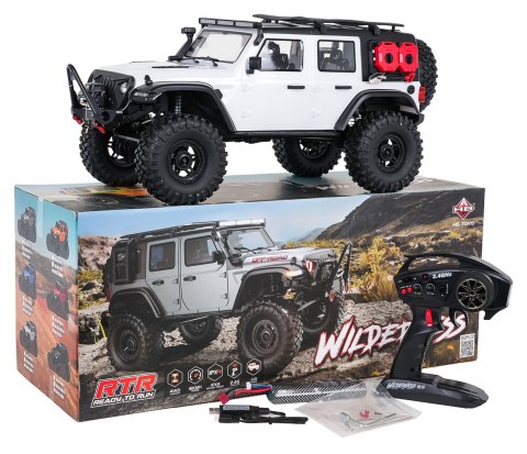 Auto R/C WILDERNESS RTR 1:10 Biały