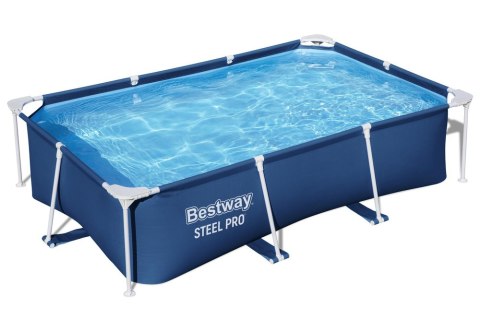 Basen Ogrodowy Stelażowy 259 x 170 x 61cm Bestway 56403