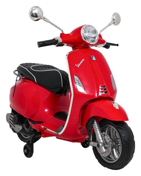 Pojazd Skuter Vespa ROMA Czerwony