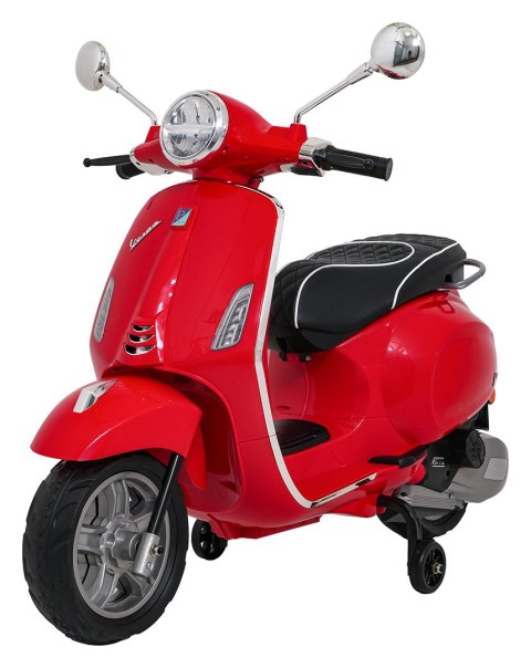 Pojazd Skuter Vespa ROMA Czerwony