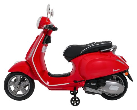 Pojazd Skuter Vespa ROMA Czerwony
