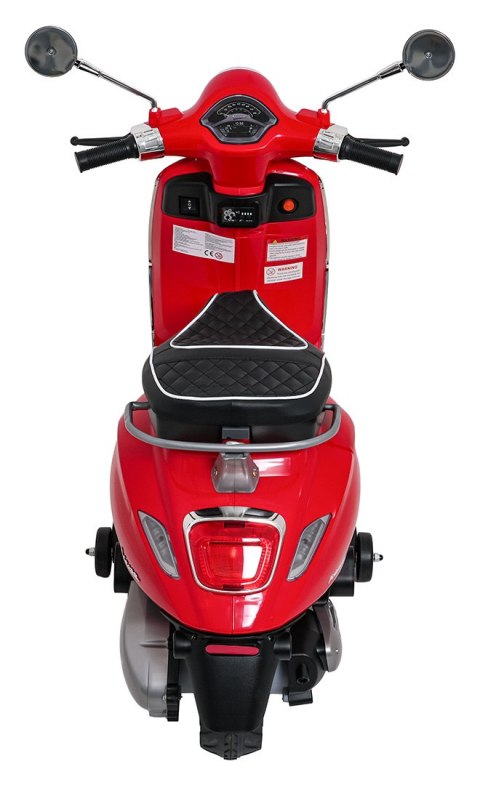 Pojazd Skuter Vespa ROMA Czerwony