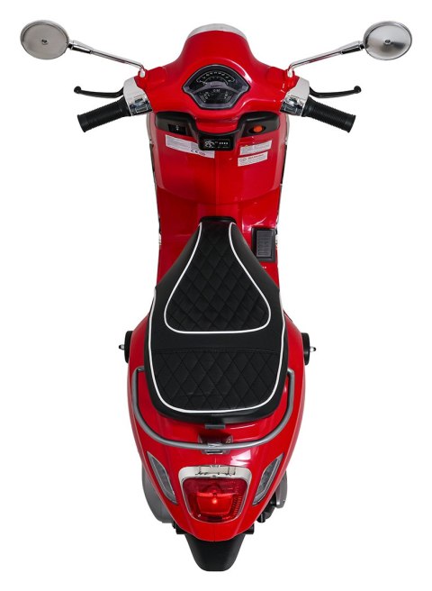 Pojazd Skuter Vespa ROMA Czerwony