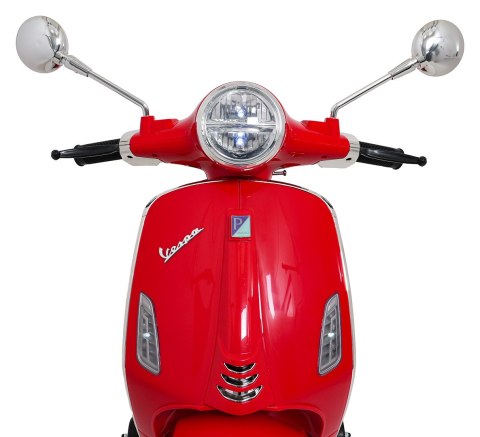 Pojazd Skuter Vespa ROMA Czerwony
