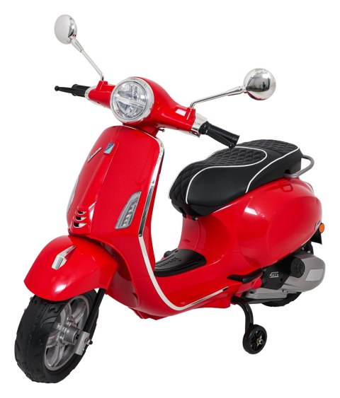 Pojazd Skuter Vespa ROMA Czerwony