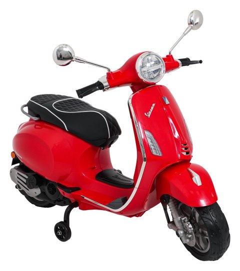 Pojazd Skuter Vespa ROMA Czerwony
