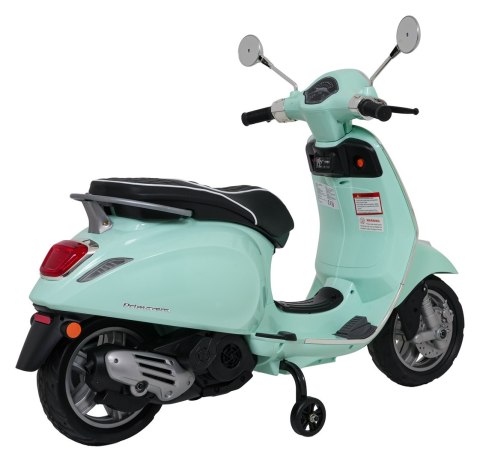 Pojazd Skuter Vespa ROMA Zielony