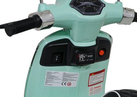 Pojazd Skuter Vespa ROMA Zielony