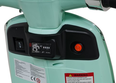 Pojazd Skuter Vespa ROMA Zielony