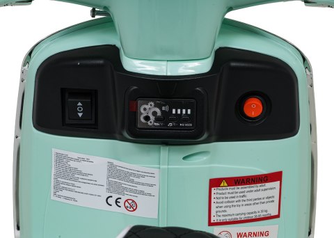 Pojazd Skuter Vespa ROMA Zielony