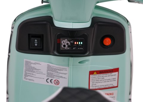 Pojazd Skuter Vespa ROMA Zielony