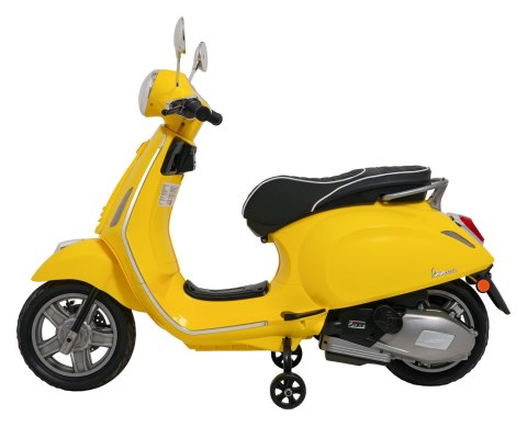 Pojazd Skuter Vespa ROMA Żółty