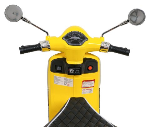 Pojazd Skuter Vespa ROMA Żółty