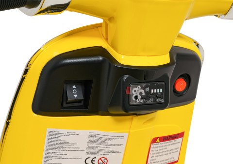 Pojazd Skuter Vespa ROMA Żółty