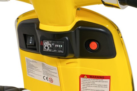 Pojazd Skuter Vespa ROMA Żółty