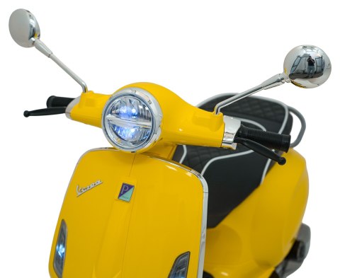 Pojazd Skuter Vespa ROMA Żółty