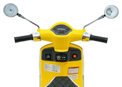 Pojazd Skuter Vespa ROMA Żółty