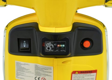 Pojazd Skuter Vespa ROMA Żółty