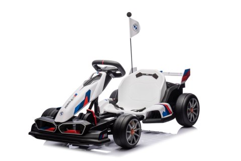 Pojazd Gokart BMW z Funkcją Driftu Biały
