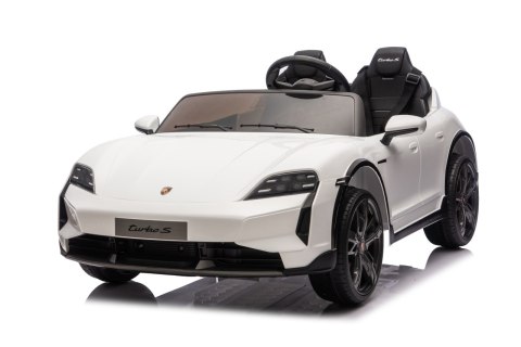 Pojazd Porsche Taycan Turbo S Biały