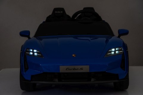 Pojazd Porsche Taycan Turbo S Niebieski