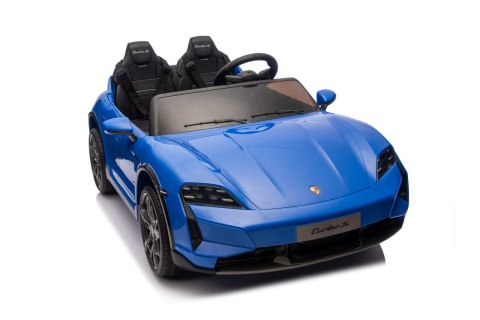 Pojazd Porsche Taycan Turbo S Niebieski