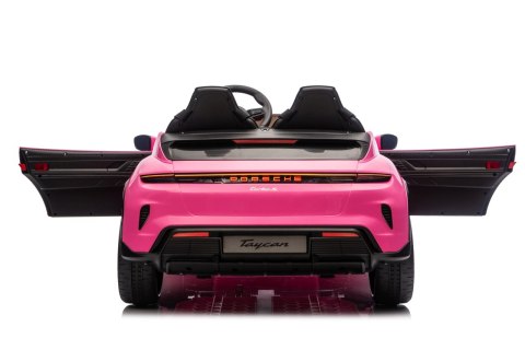 Pojazd Porsche Taycan Turbo S Różowy