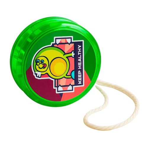 Klasyczne Jojo Zabawka Zręcznościowa YoYo Światła 6 cm Mix