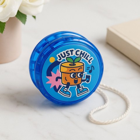 Klasyczne Jojo Zabawka Zręcznościowa YoYo Światła 6 cm Mix