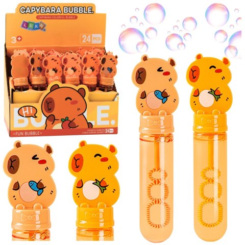 Bańki Mydlane Kapibara 3 Otwory Do Baniek 35 ml Mix