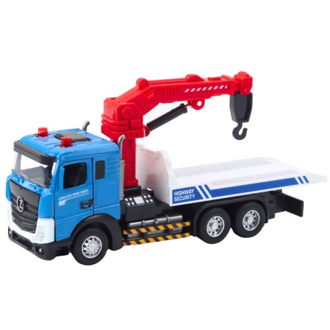 Ciężarówka Laweta Z Holownikiem Metalowa Kabina Światła Dźwięki