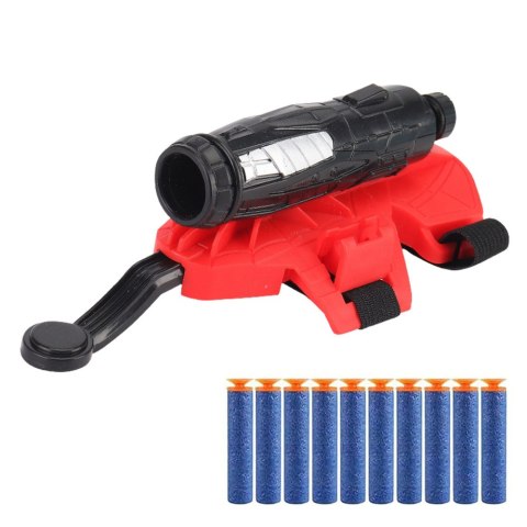 Rękawica Z Wyrzutnią Na Strzałki Piankowe Spider Dla Dzieci 10szt.