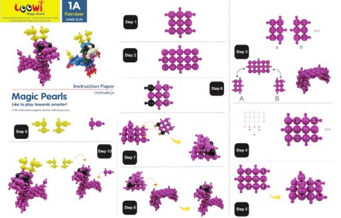 Klocki konstrukcyjne Loowi Pojazdy kulki 308 elementów 4+