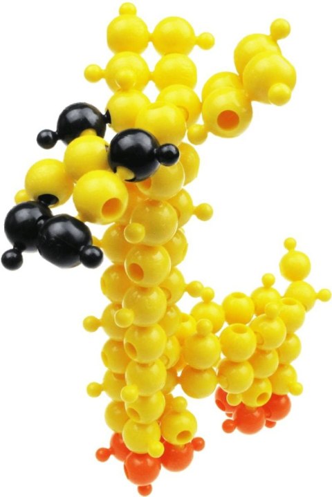 Klocki konstrukcyjne Loowi Zwierzęta kulki 308 elementów 4+