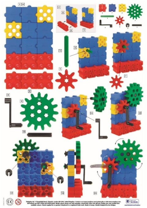 Morphun GearPhun 304 el. + Instrukcje 60 str. A4