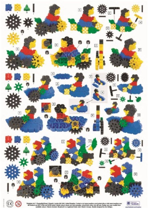 Morphun GearPhun 304 el. + Instrukcje 60 str. A4