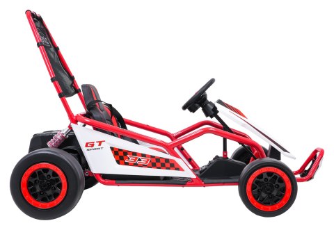 Pojazd Gokart TORNADO z Funkcją Driftu Czerwony
