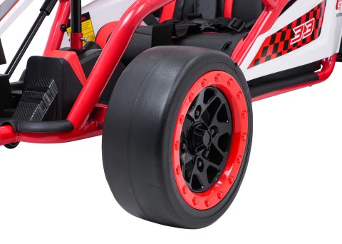 Pojazd Gokart TORNADO z Funkcją Driftu Czerwony