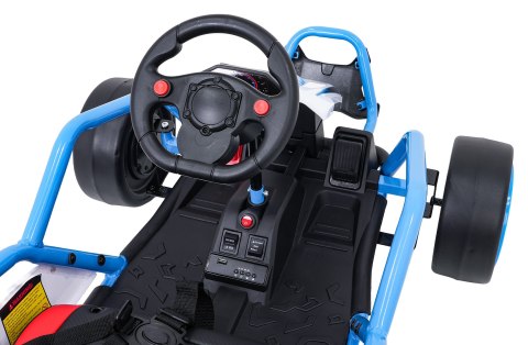 Pojazd Gokart TORNADO z Funkcją Driftu Niebieski